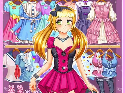 Anime Kawaii Kıyafet Giydirme Oyunu