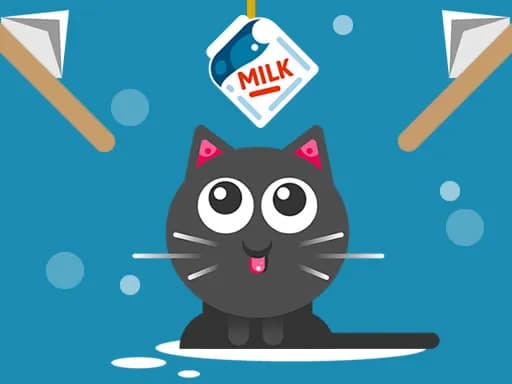 Süt İçen Kedi