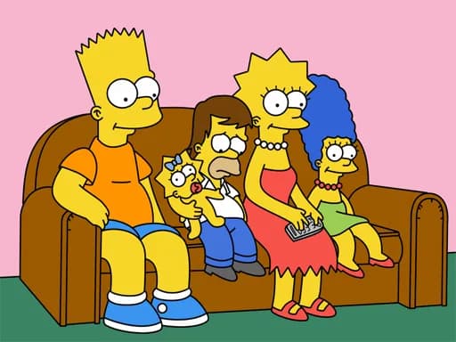 Simpsonlar Yapboz Bulmacası