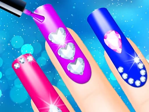 Glow Nails: Manikür Oyun Salonu Kızlar İçin