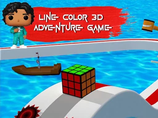 3D Squid Oyun Renk Macerası