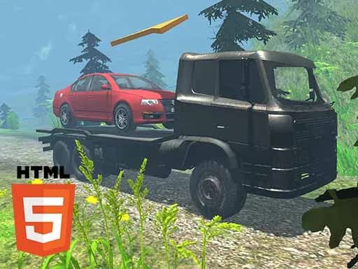 Kamyon Offroad Sürüşü Ağı Heavy Transport