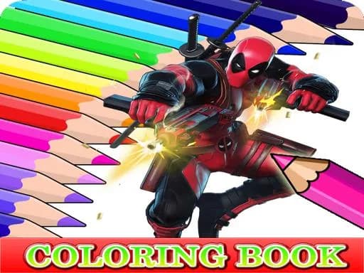 Deadpool Boyama Kitabı