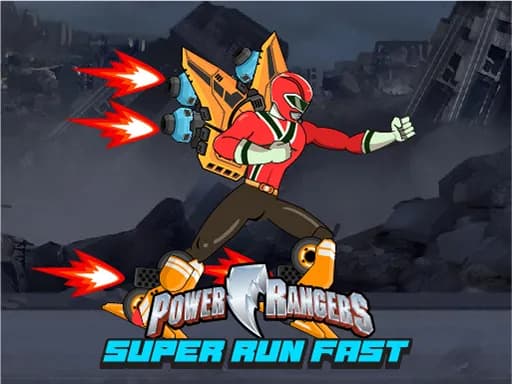 Power Rangers Hızla Koş - Zombilerden Kaç