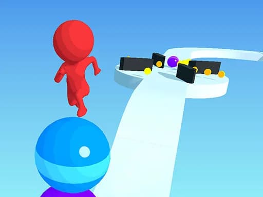 Stack Ride Surfer 3D - Koşu Serbest Top Atlama Oyunu