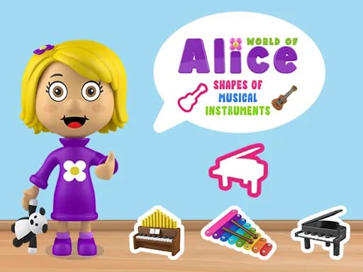 Alice'in Dünyası - Müzik Aletlerinin Şekilleri