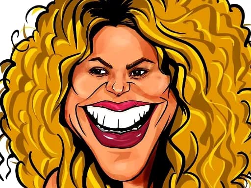 Shakira Komik Yüz