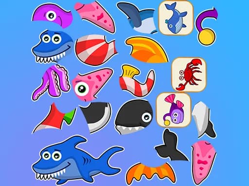 Puzzle Time - Deniz Canlıları