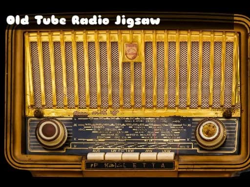 Eski Tüp Radyo Yapbozu